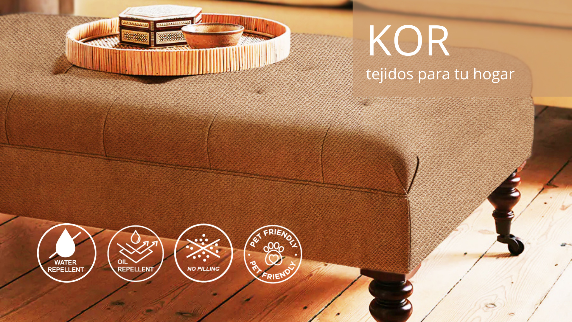 Tejidos anti pilling KOR